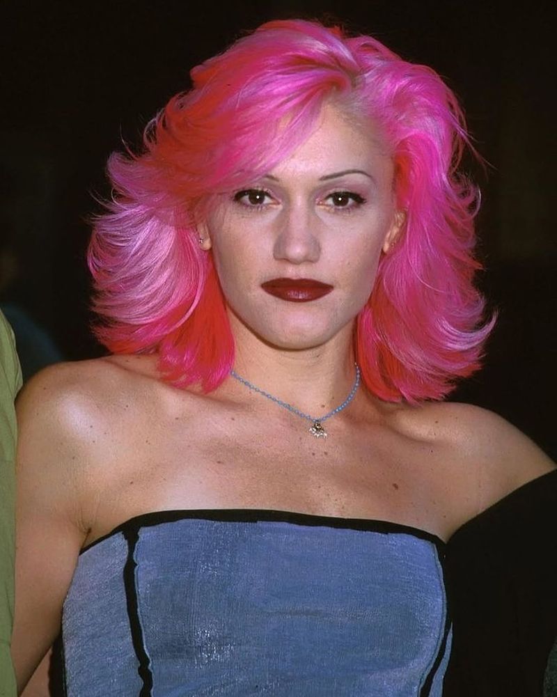 I capelli rosa di Gwen Stefani