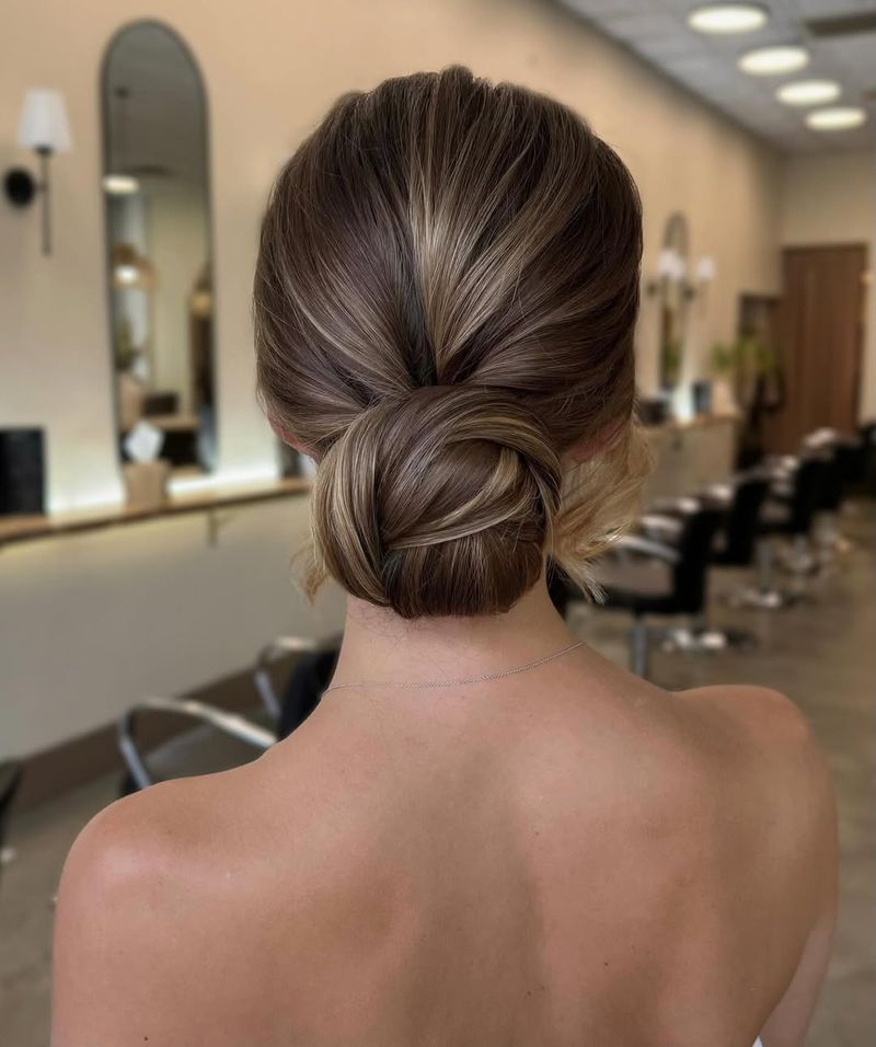 Intricate Low Bun