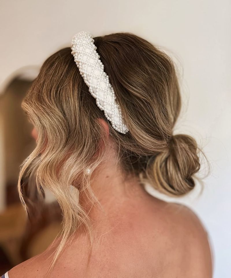 Simple Bun with Headband