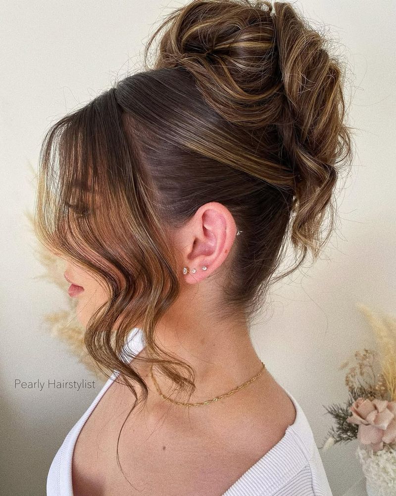 Low Maintenance High Bun