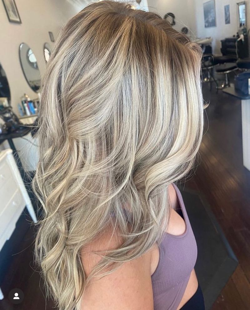 Dimensional Blonde Highlights