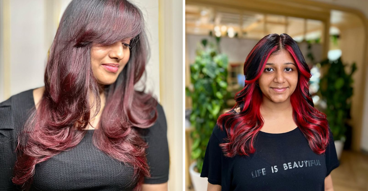 If You’re Ready For A Spicy Change, These 28 Red Highlights Ideas Are For You