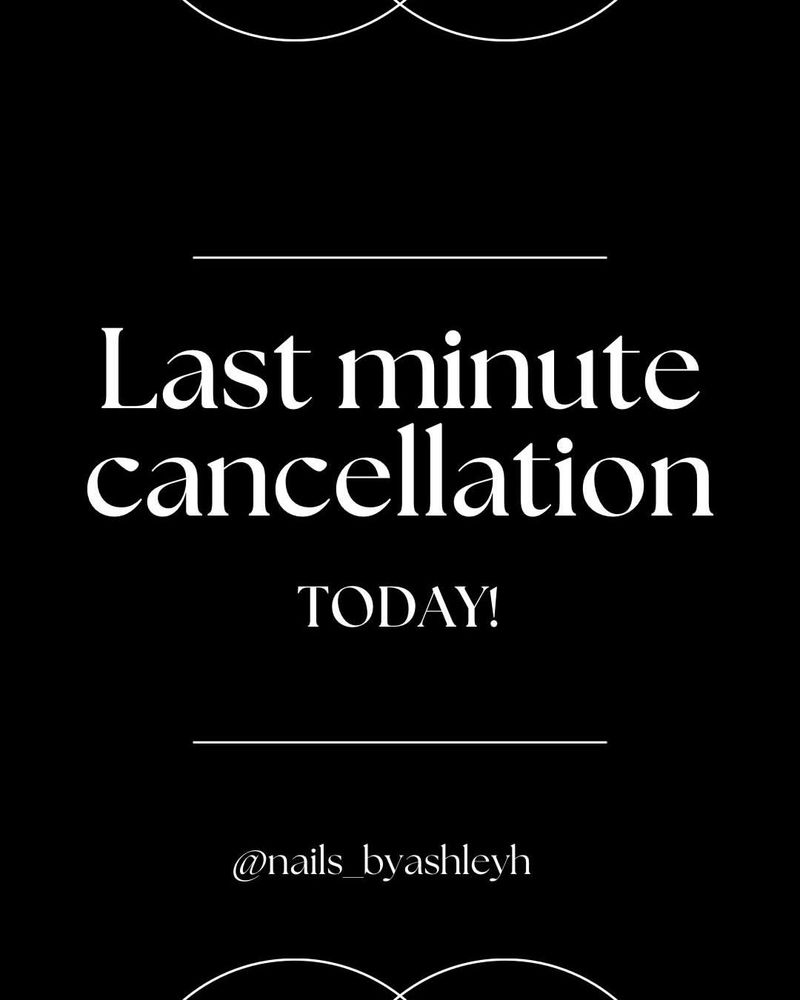 Last-Minute Cancellations