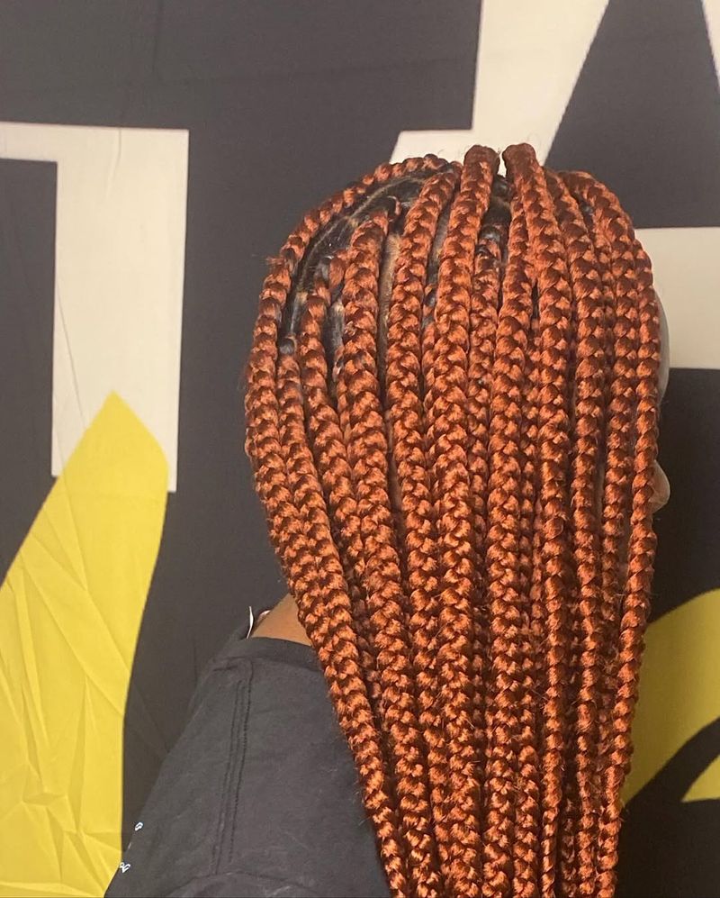 Copper Jumbo Braids