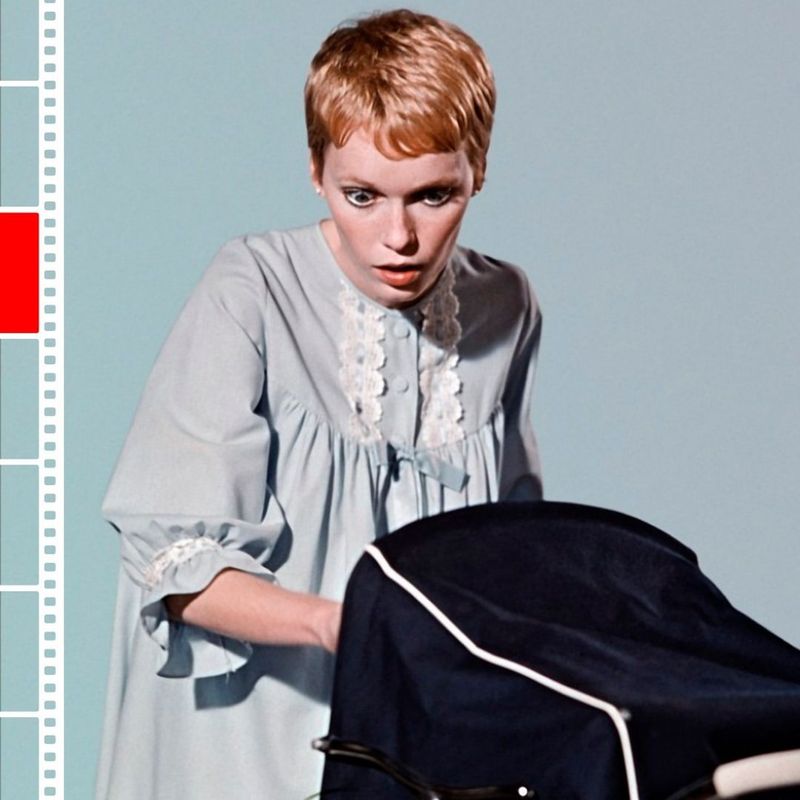 Il Pixie di Mia Farrow in "Rosemary's Baby".