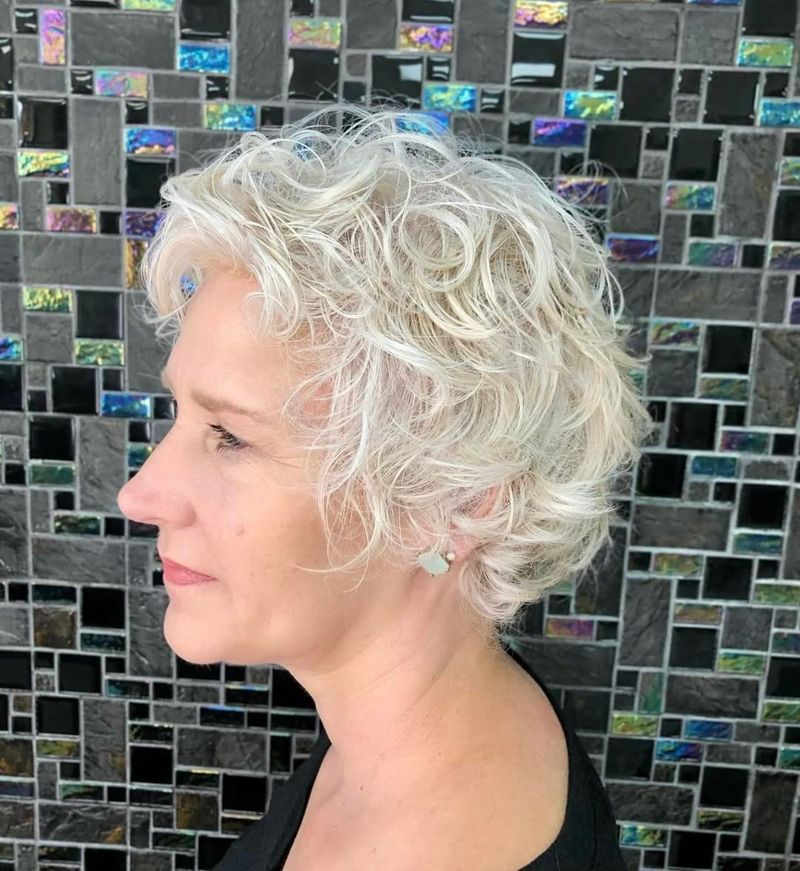 Textured Curly Pixie