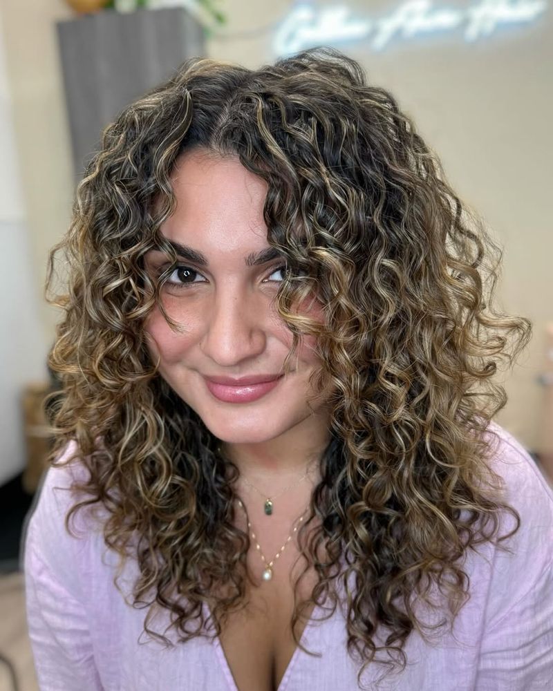 Layered Cut with Curls and Layers