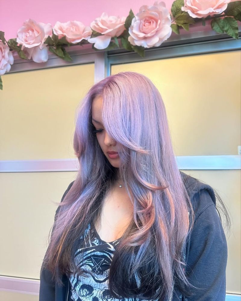 Lilac Pastel Strands