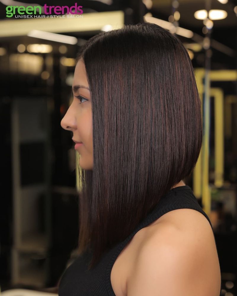 Inverted Blowout Bob