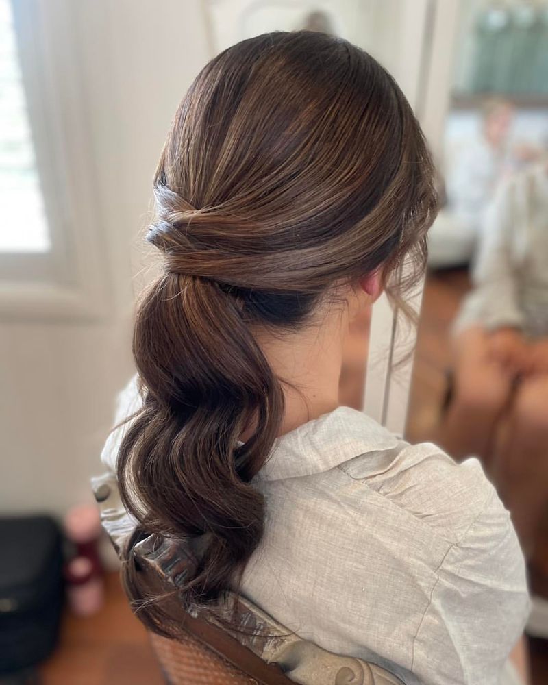 Elegant Low Ponytail