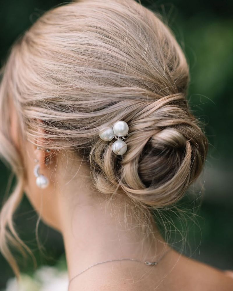 Chignon elegante