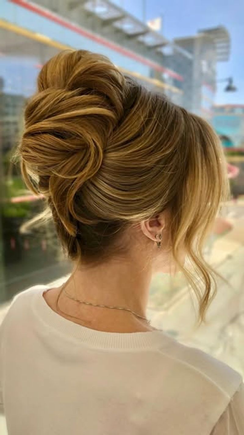 Sculpted Wave Updo