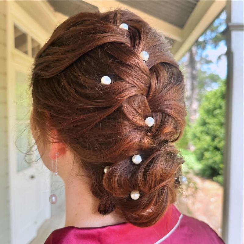 Side Braided Bun