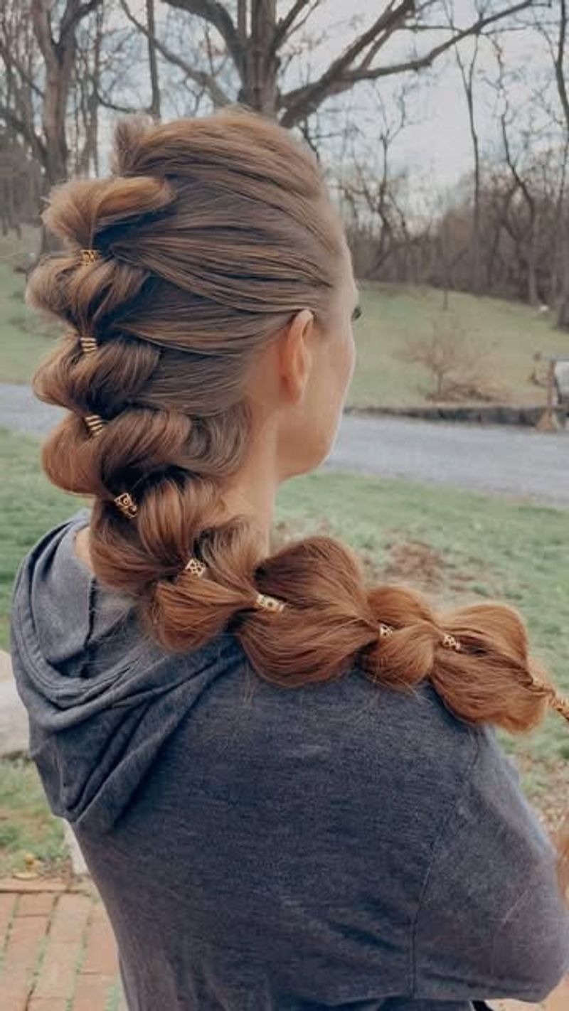 Whimsical Braided Ponytail