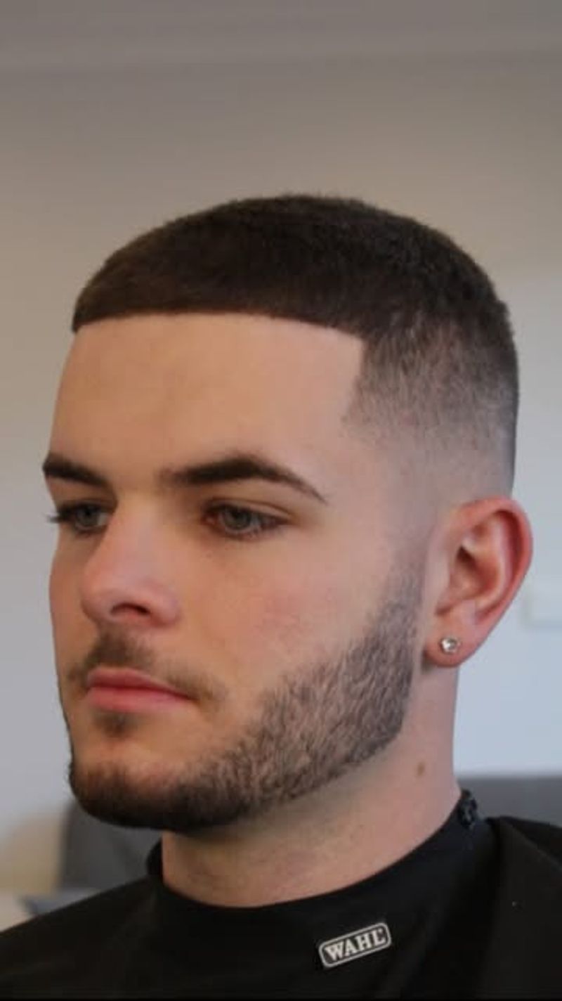 Buzz Cut with Beard