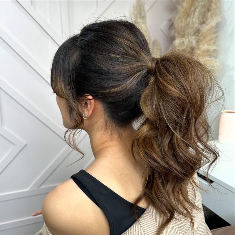 Tousled Ponytail