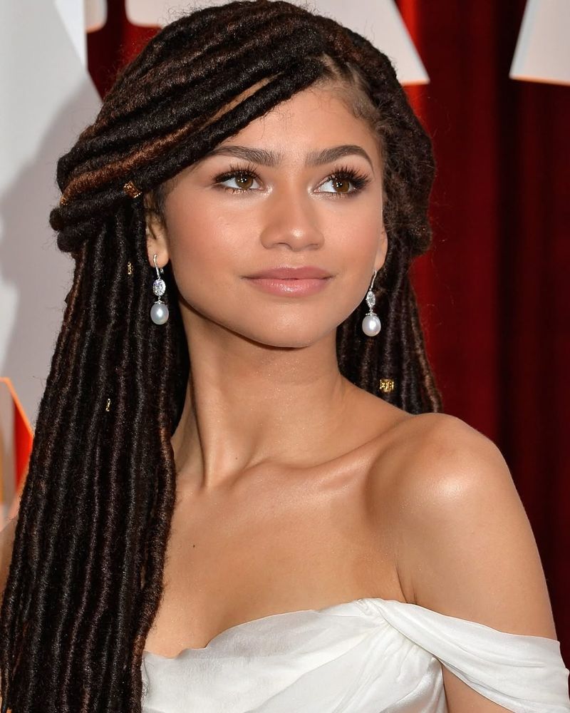 I rasta di Zendaya sul tappeto rosso