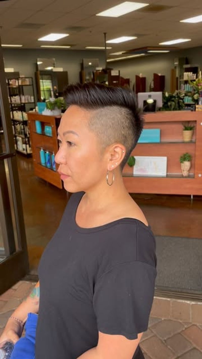 Tapered Undercut Pixie