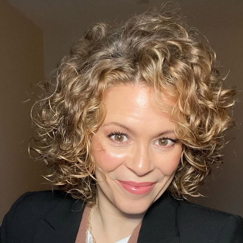 Shoulder-Length Perm