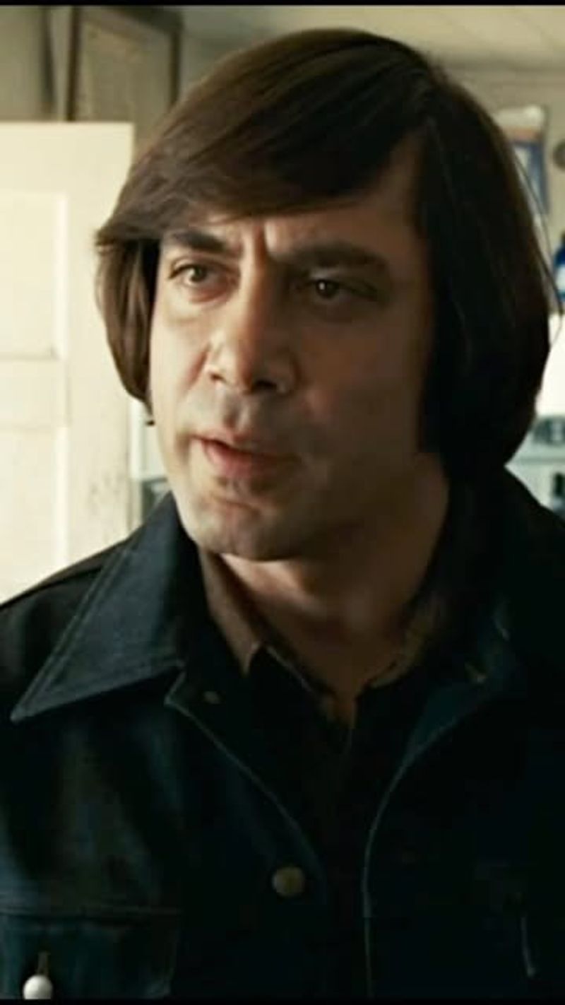 Javier Bardem in No Country for Old Men