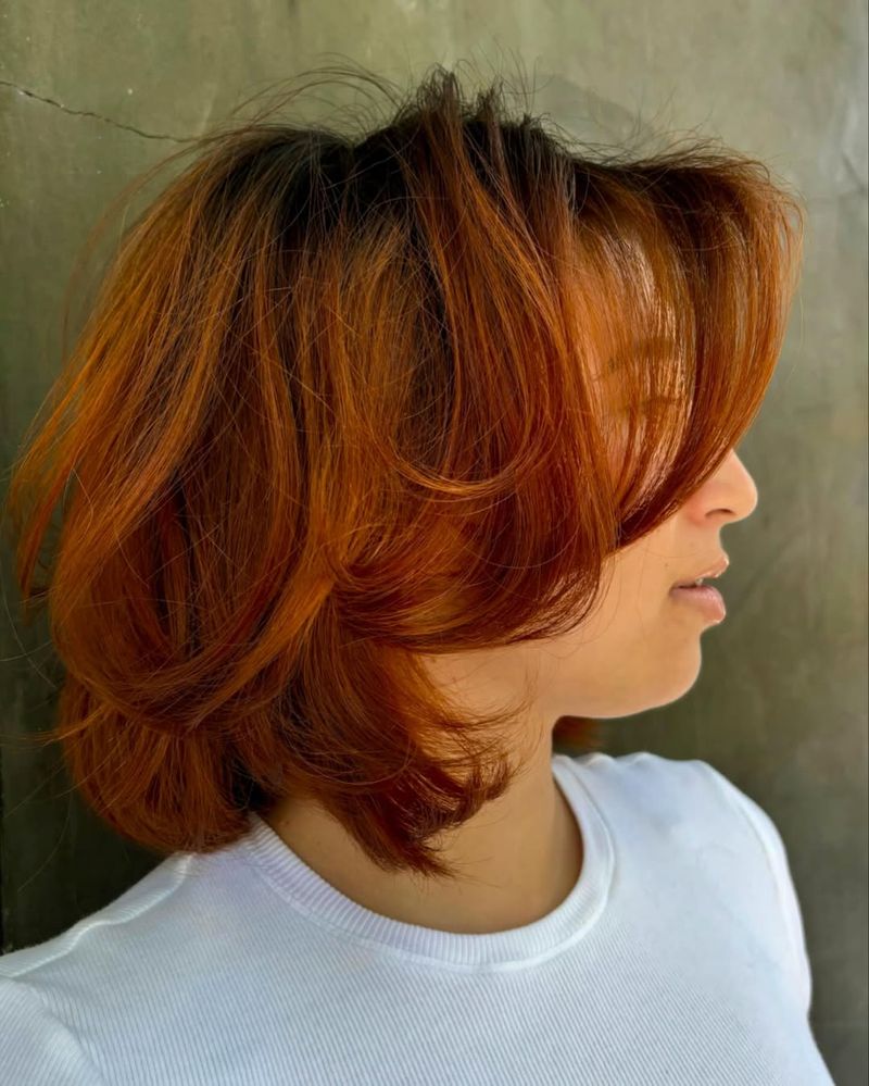 Retro Blowout Bob