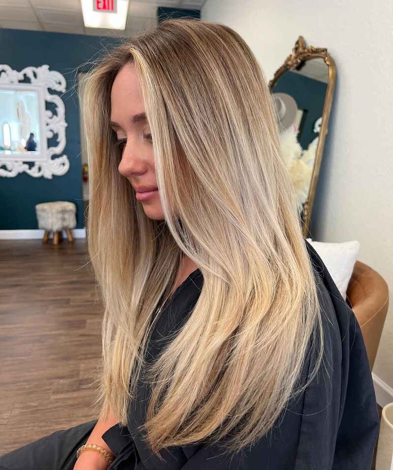 Golden Blonde Balayage