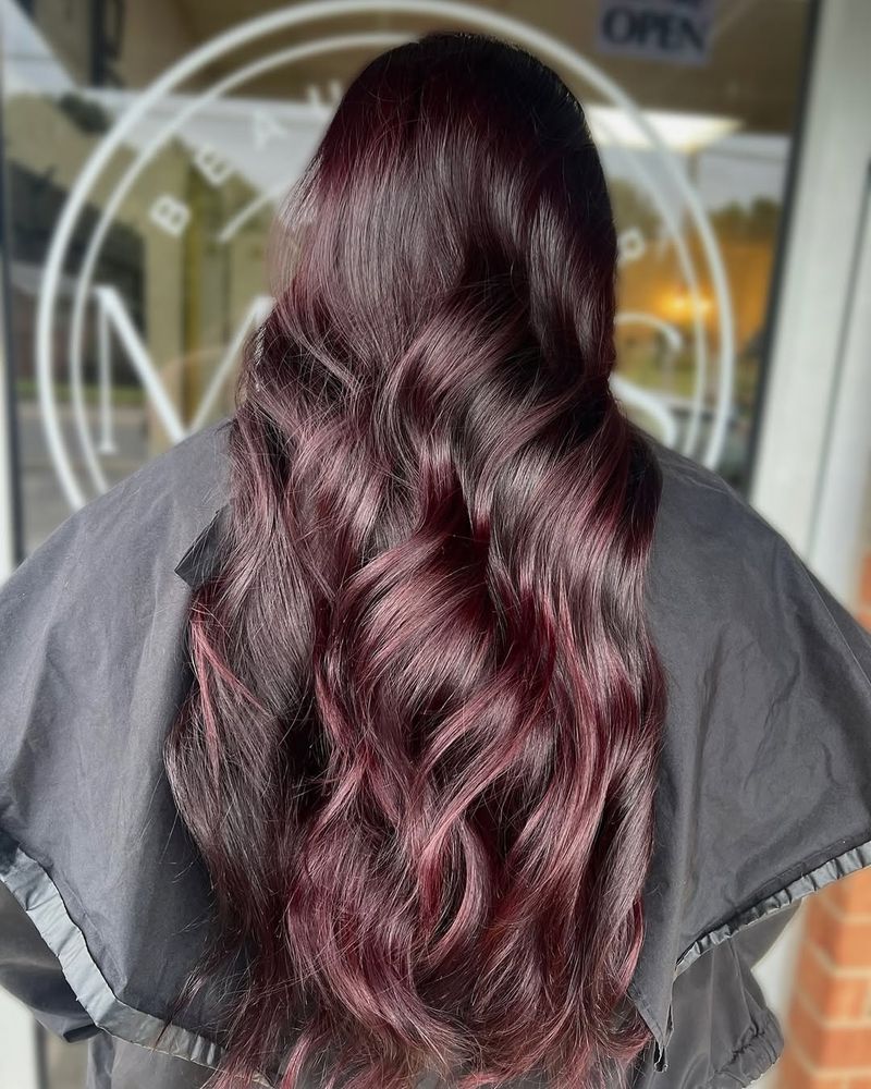 Deep Burgundy Velvet