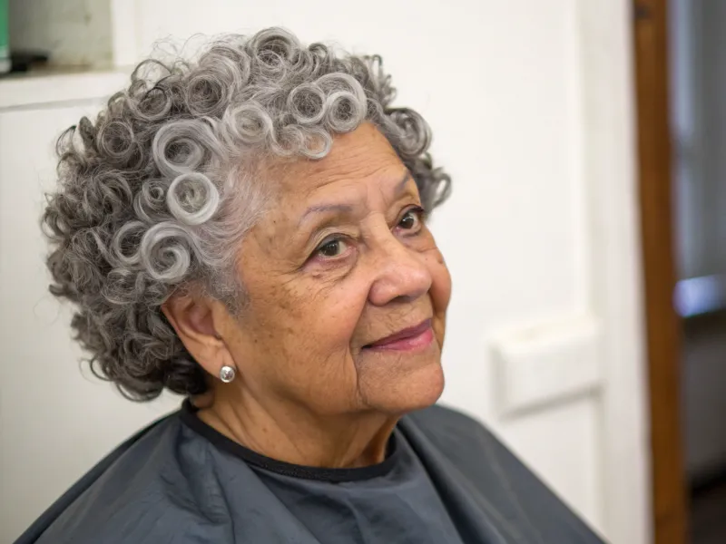 S-Shaped Curl Perm