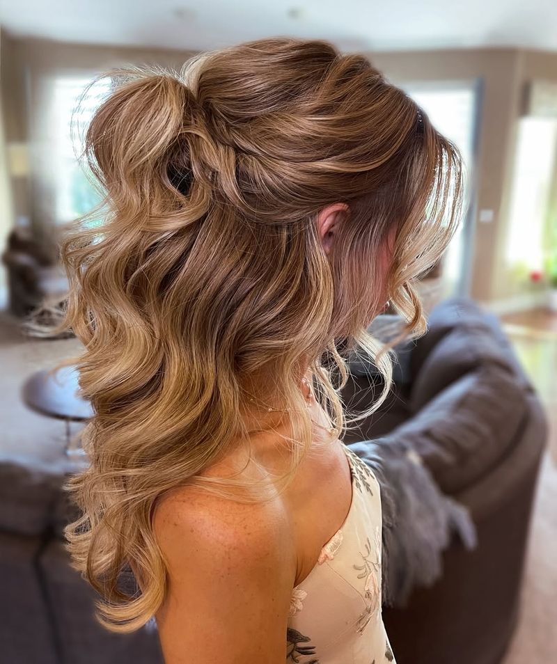 Half-Updo