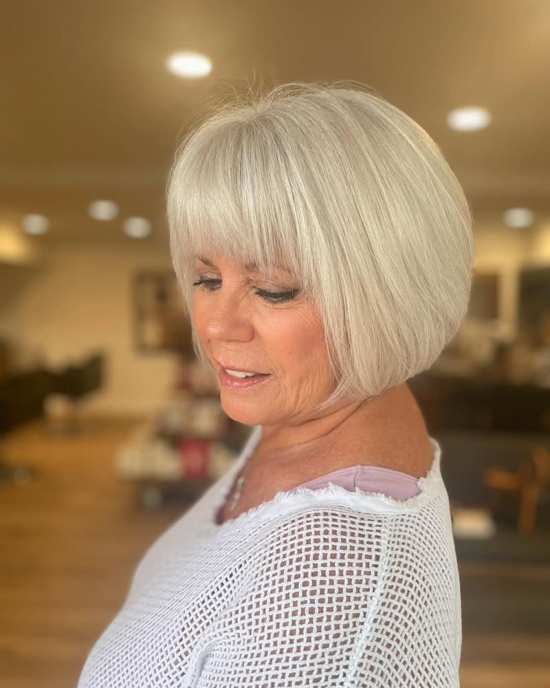 Elegant Blowout Bob