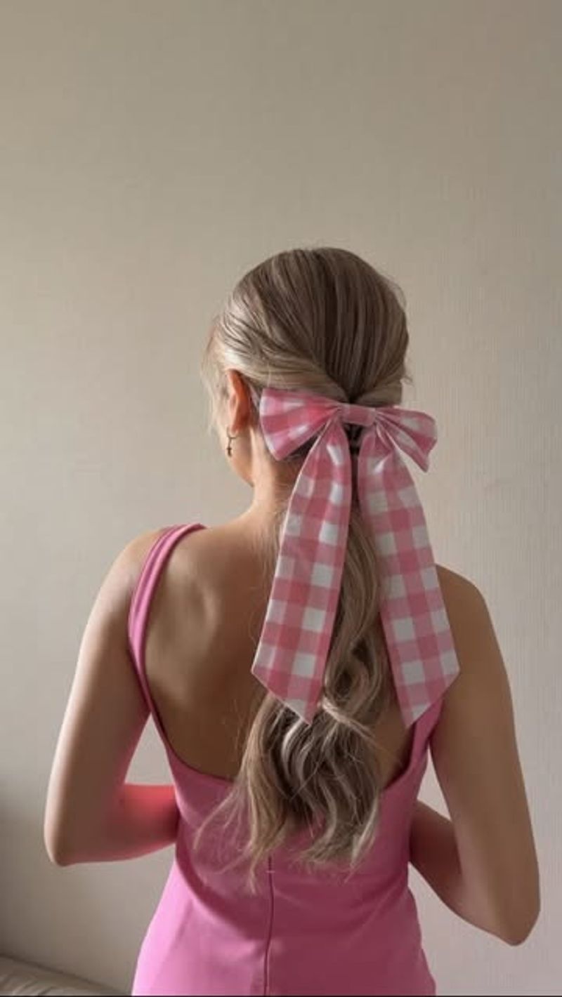 Low Ponytail with Bow