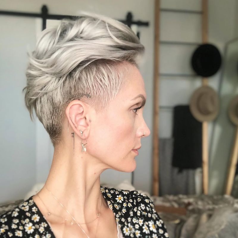 Messy Mohawk Pixie