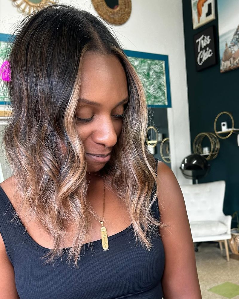 Sunkissed Balayage Waves