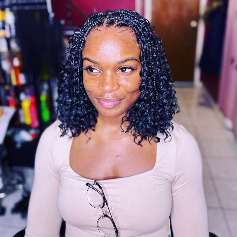 Short Braided Bob