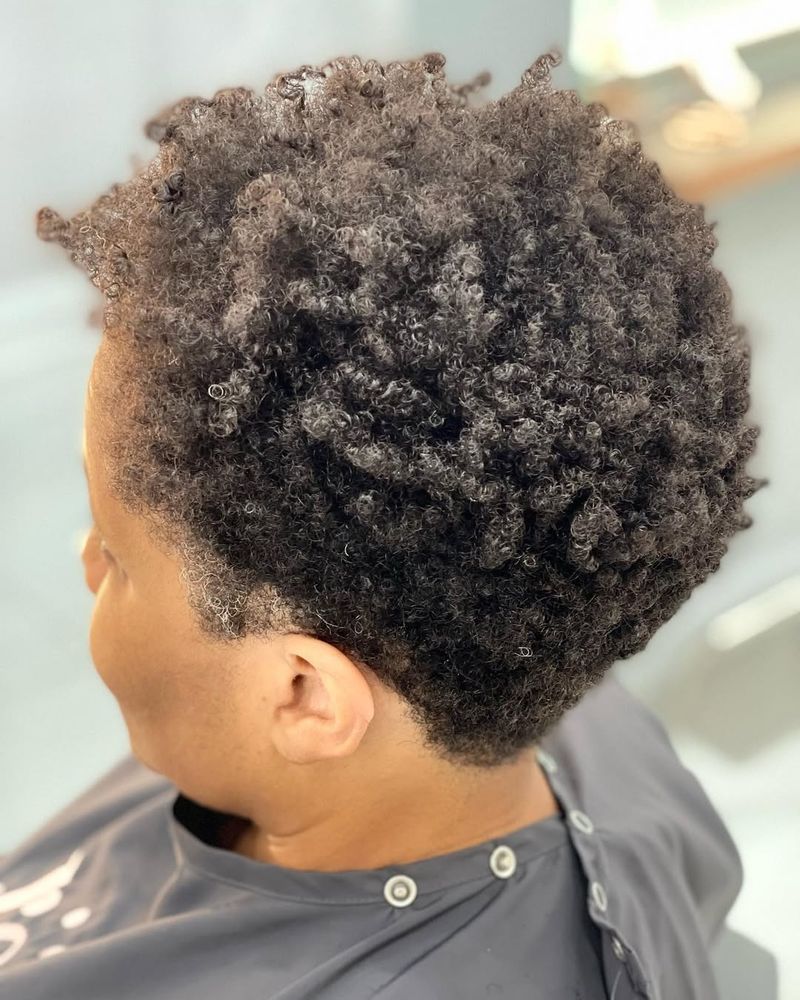 Tapered Afro