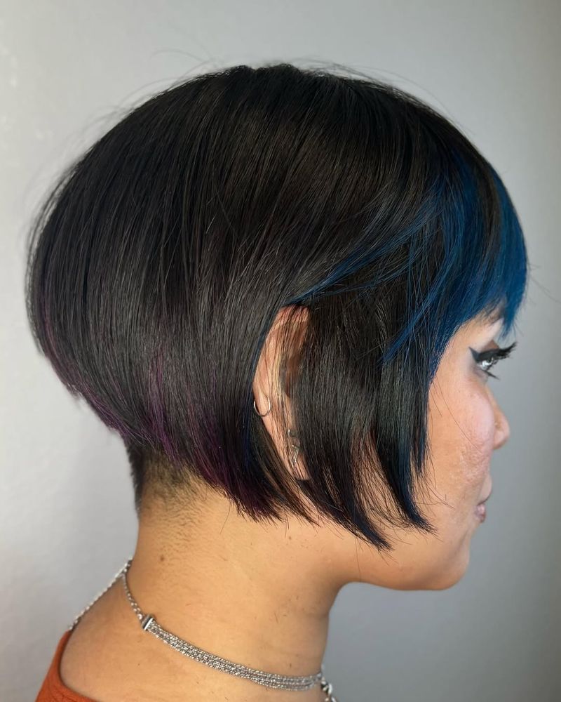 Bob corto con undercut