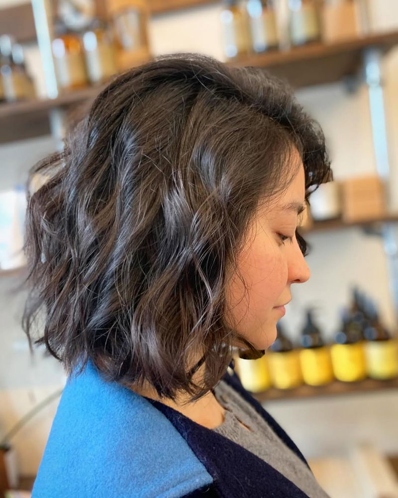 Textured Layered Bob