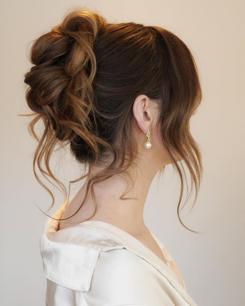 Chignon disordinato