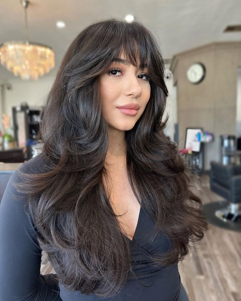 Voluminous Bangs