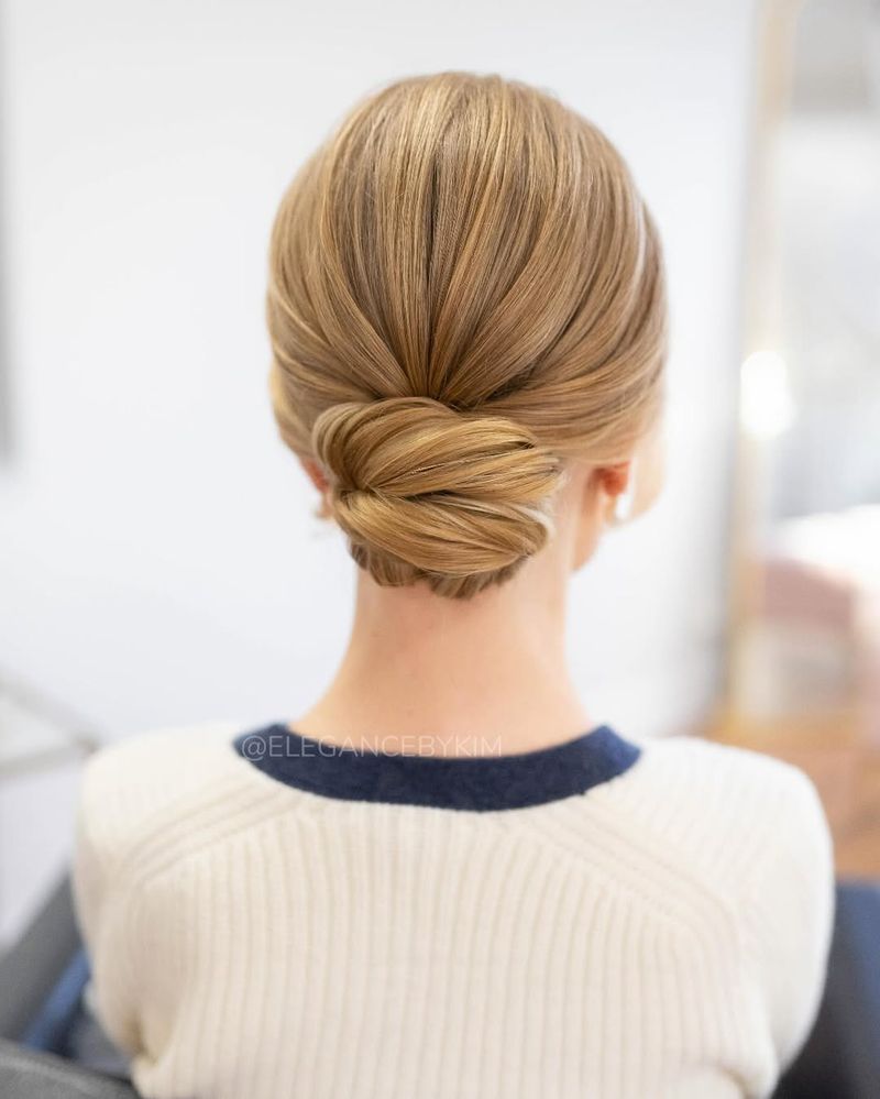 Chignon élégant