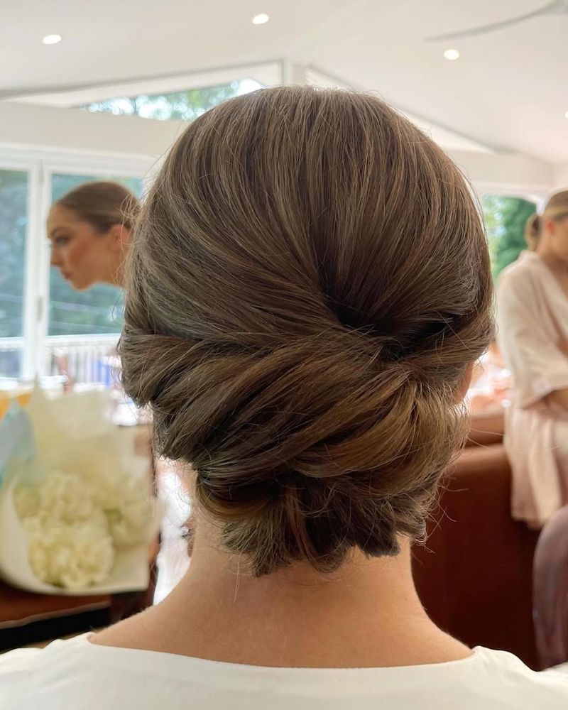 Chignon attorcigliato