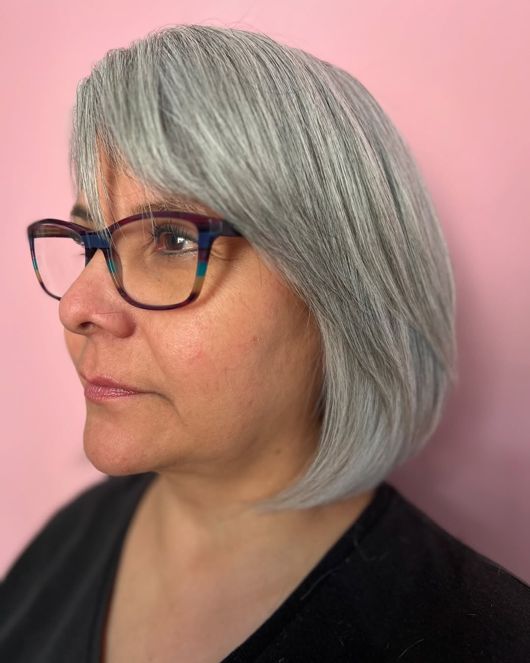 Soft Layered Shaggy Bob
