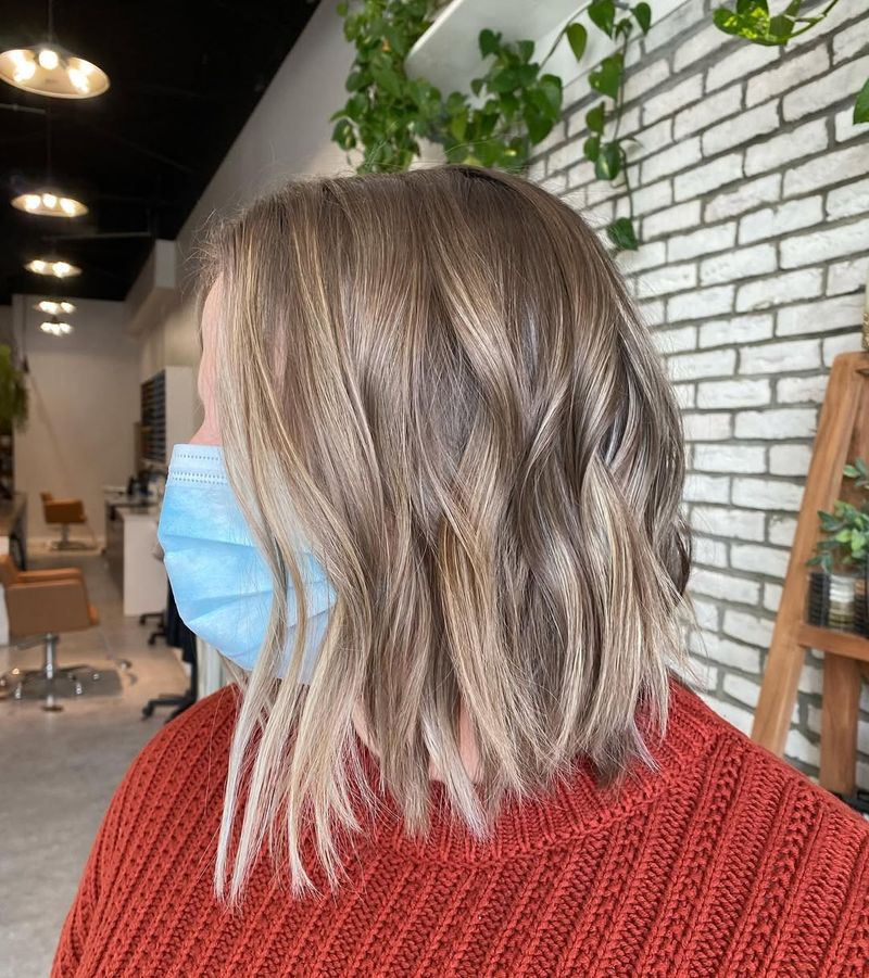 Beachy Bob with Balayage