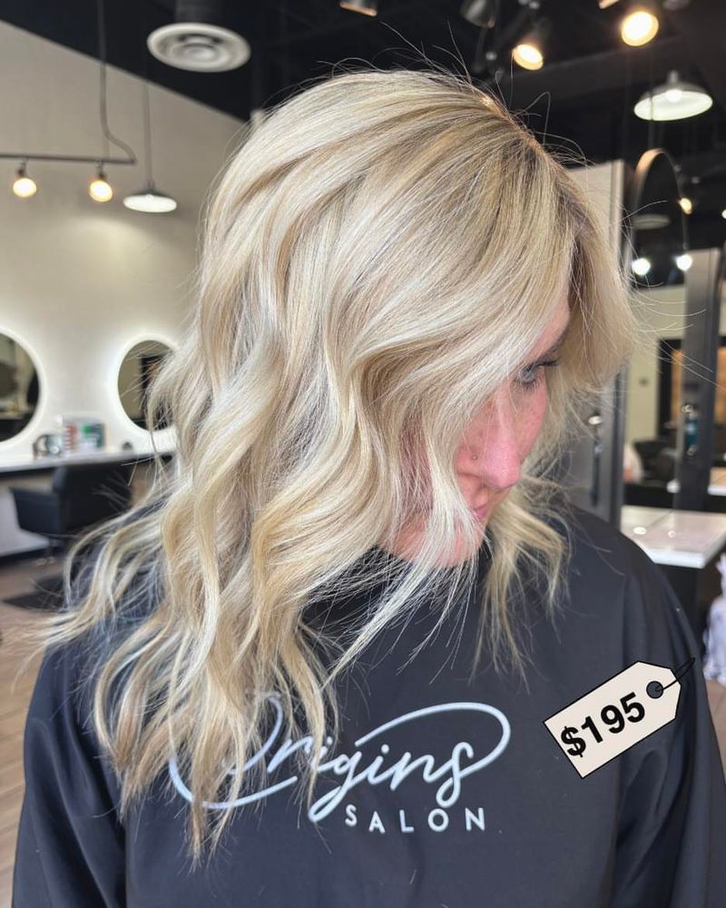 Sunlit Blonde Highlights