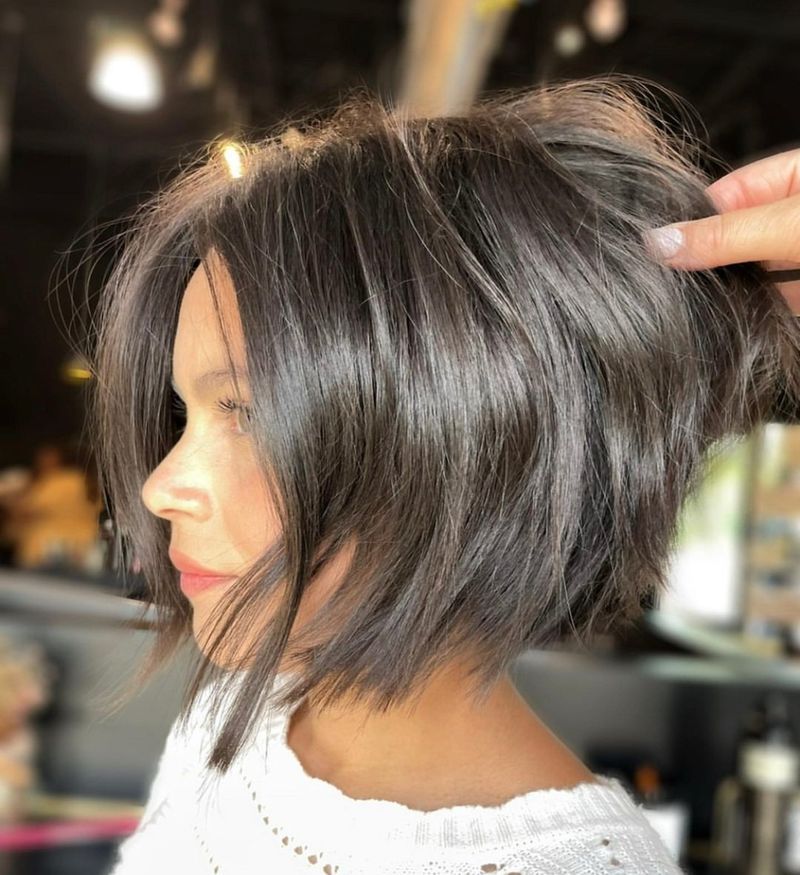 Polished Bob with Soft Layers