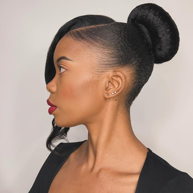 Sleek Knot High Bun