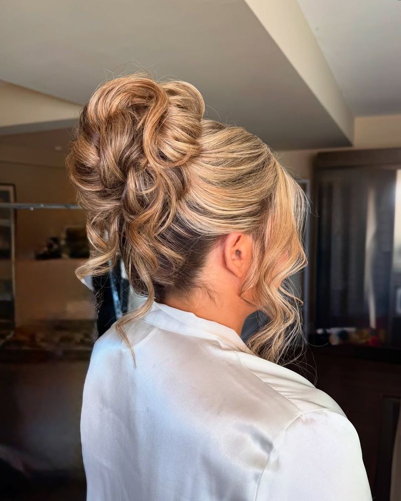 High Braided Bun