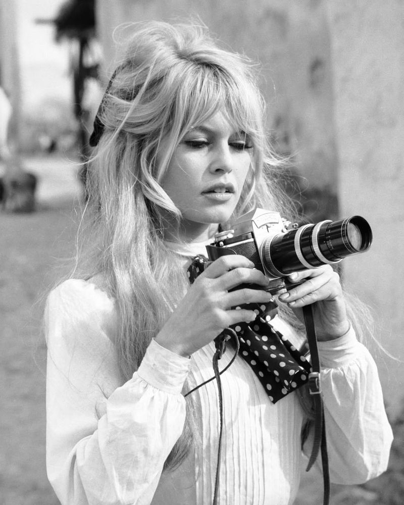 Brigitte Bardot’s Half-Updo