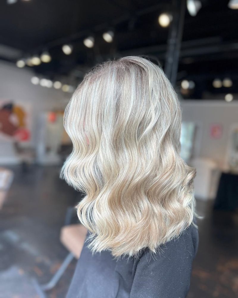 Icy Blonde Balayage