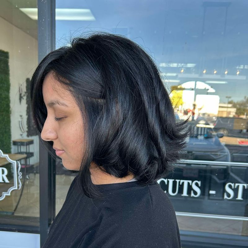 Sleek Blowout Bob